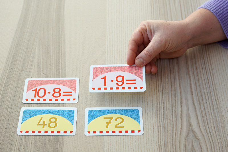 Karten für Rechenstrategien, z. B. bei Dyskalkulie - Lerntherapie-Praxis Spatz in Ulm - Für Kinder und Jugendliche mit Lernschwierigkeiten oder Lernstörungen - Lesen, Schreiben, Rechnen lernen